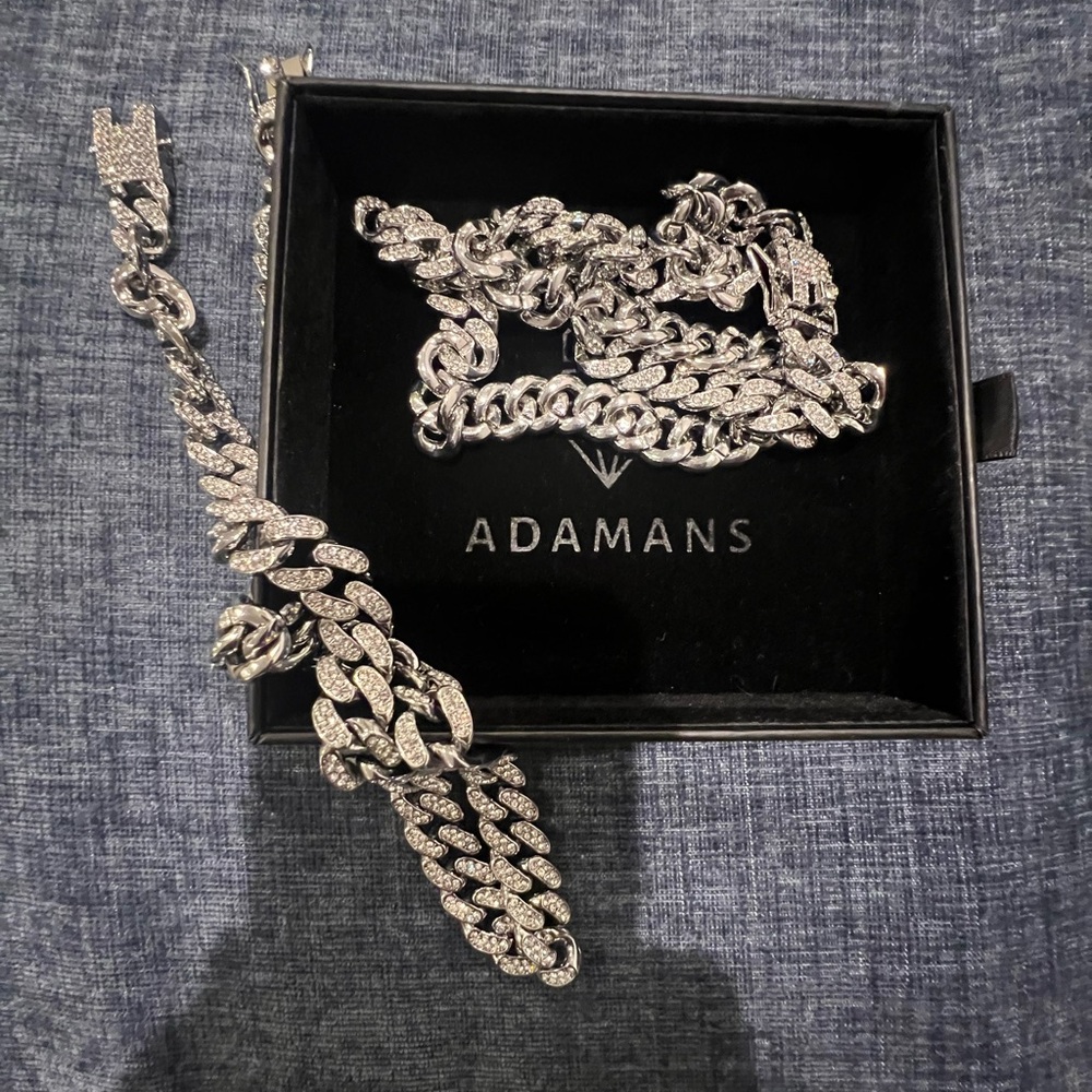 Men's Silver Chain Bracelet